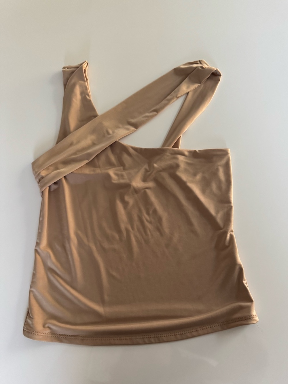 Y2K Nude Crop Top